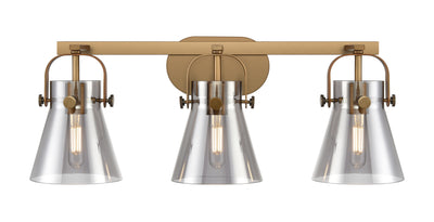 Downtown Urban Bath Vanity Steel Brass Light