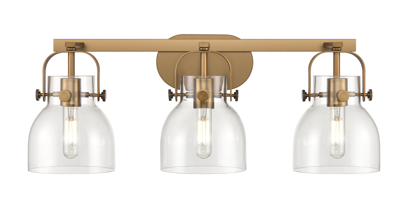 Downtown Urban Bath Vanity Light Cast Brass