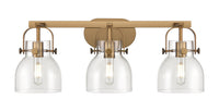 Downtown Urban Bath Vanity Light Cast Brass