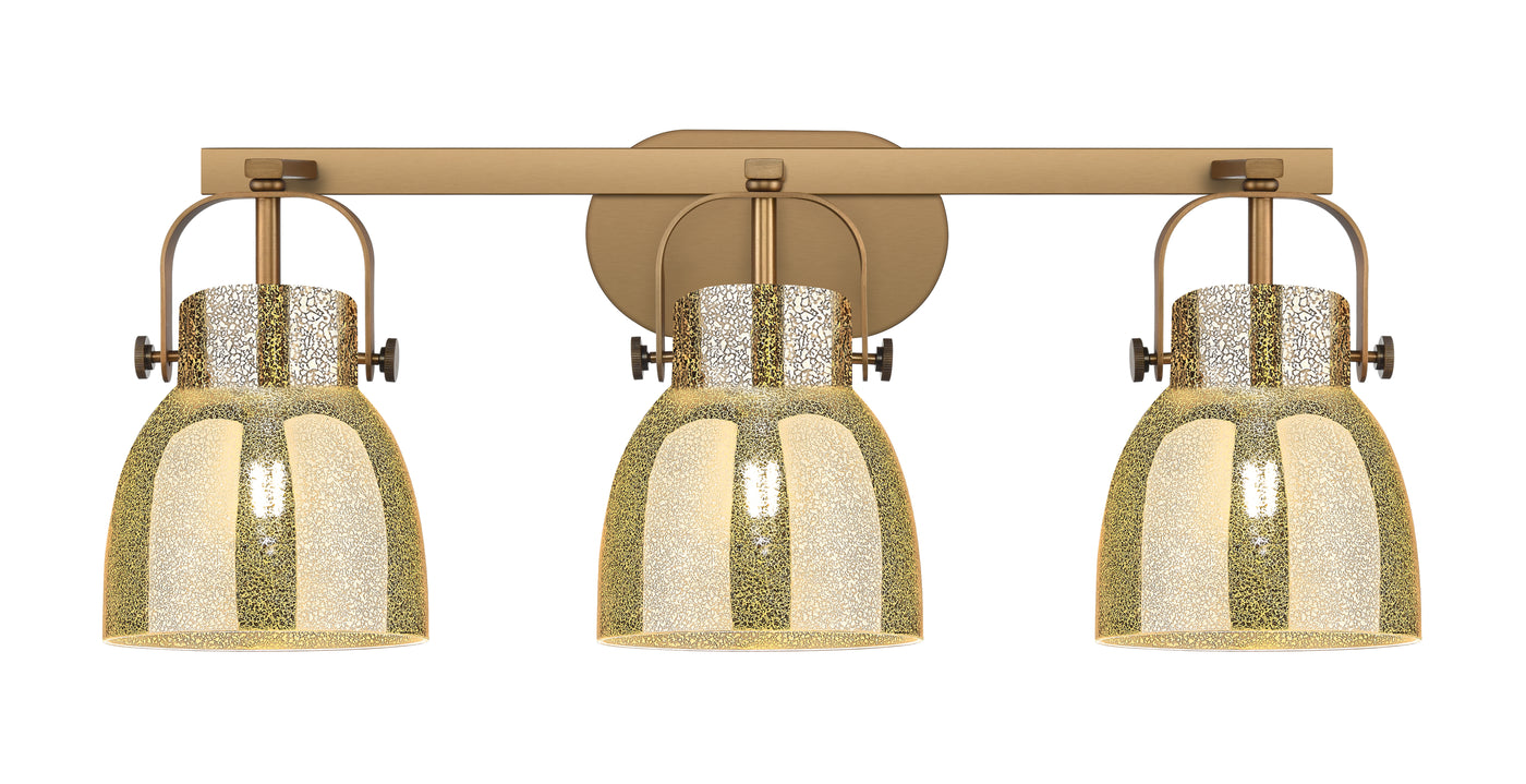 Downtown Urban Bath Vanity Light Cast Brass