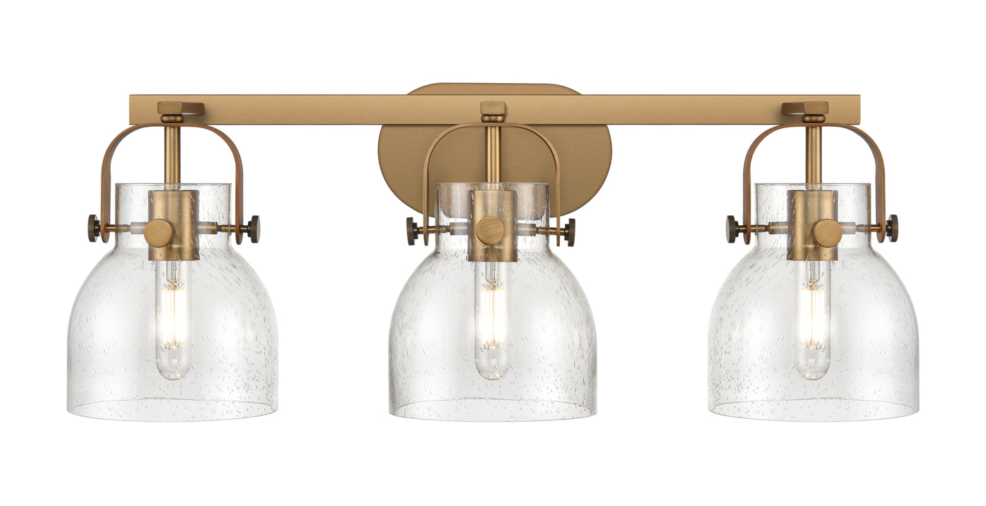 Downtown Urban Bath Vanity Light Cast Brass