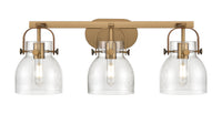 Downtown Urban Bath Vanity Light Cast Brass