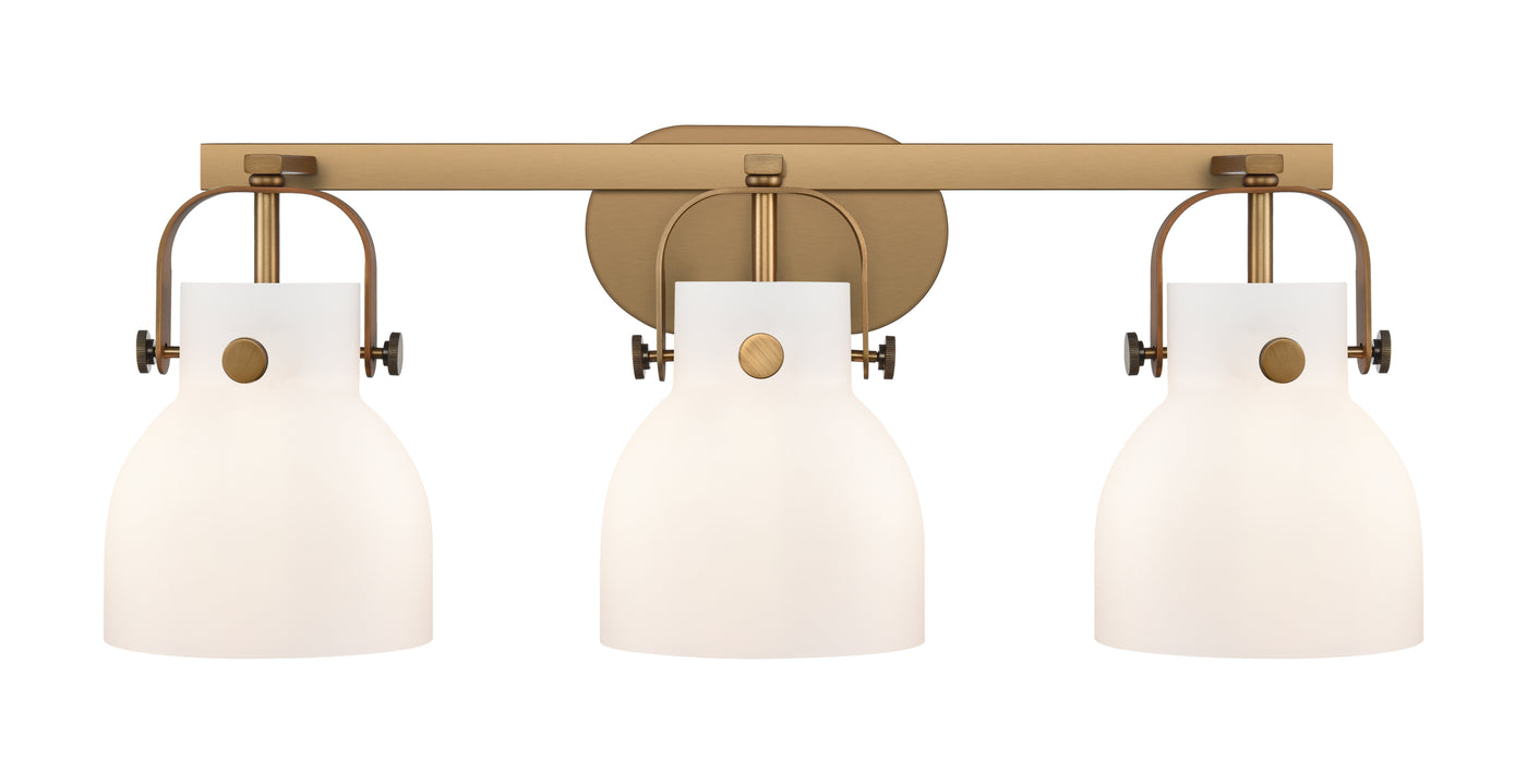 Downtown Urban Bath Vanity Light Cast Brass