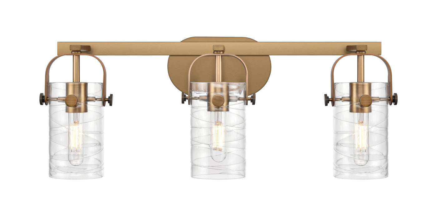 Downtown Urban Bath Vanity Glass Brass