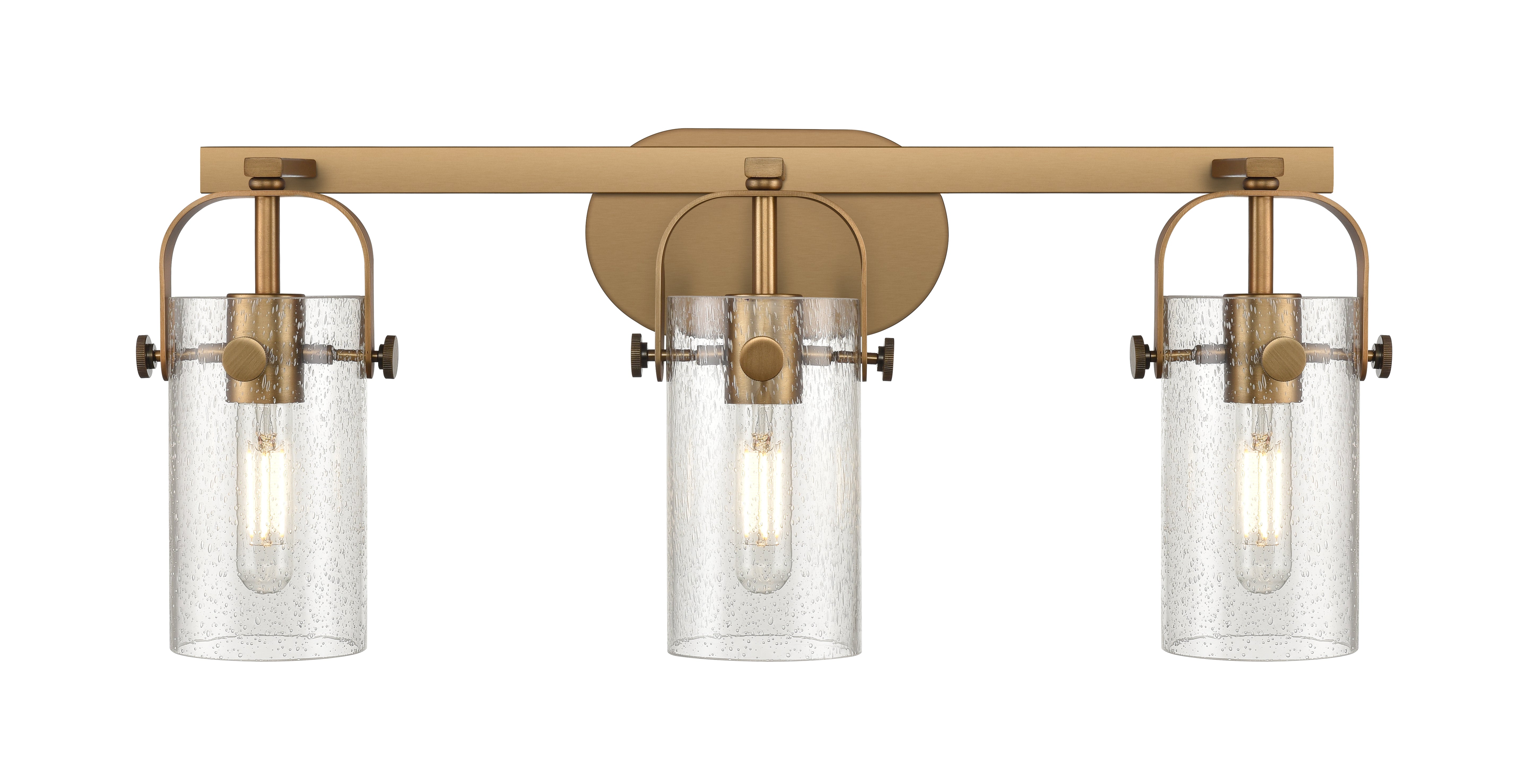 Downtown Urban Bath Vanity Glass Brass