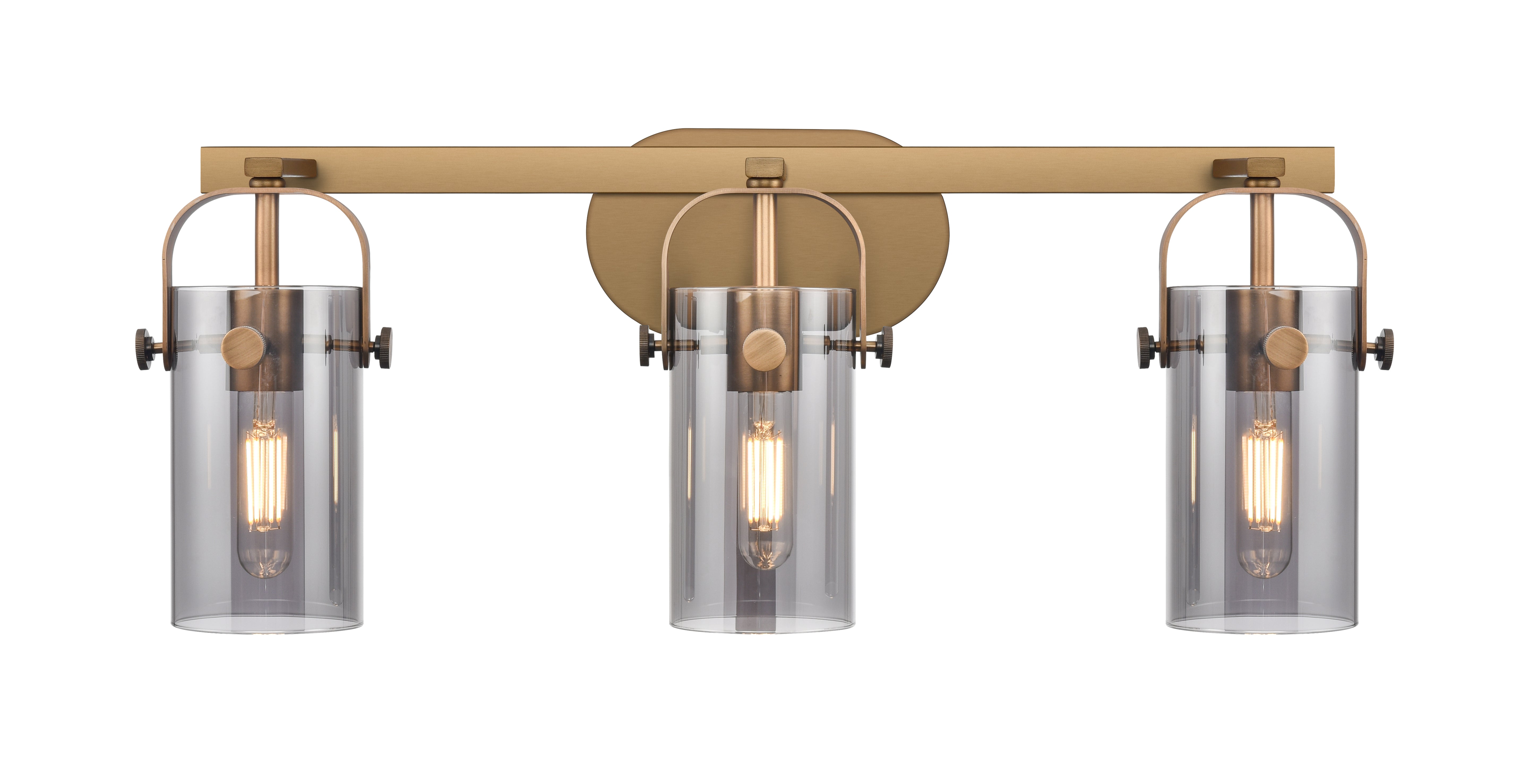 Downtown Urban Bath Vanity Glass Brass