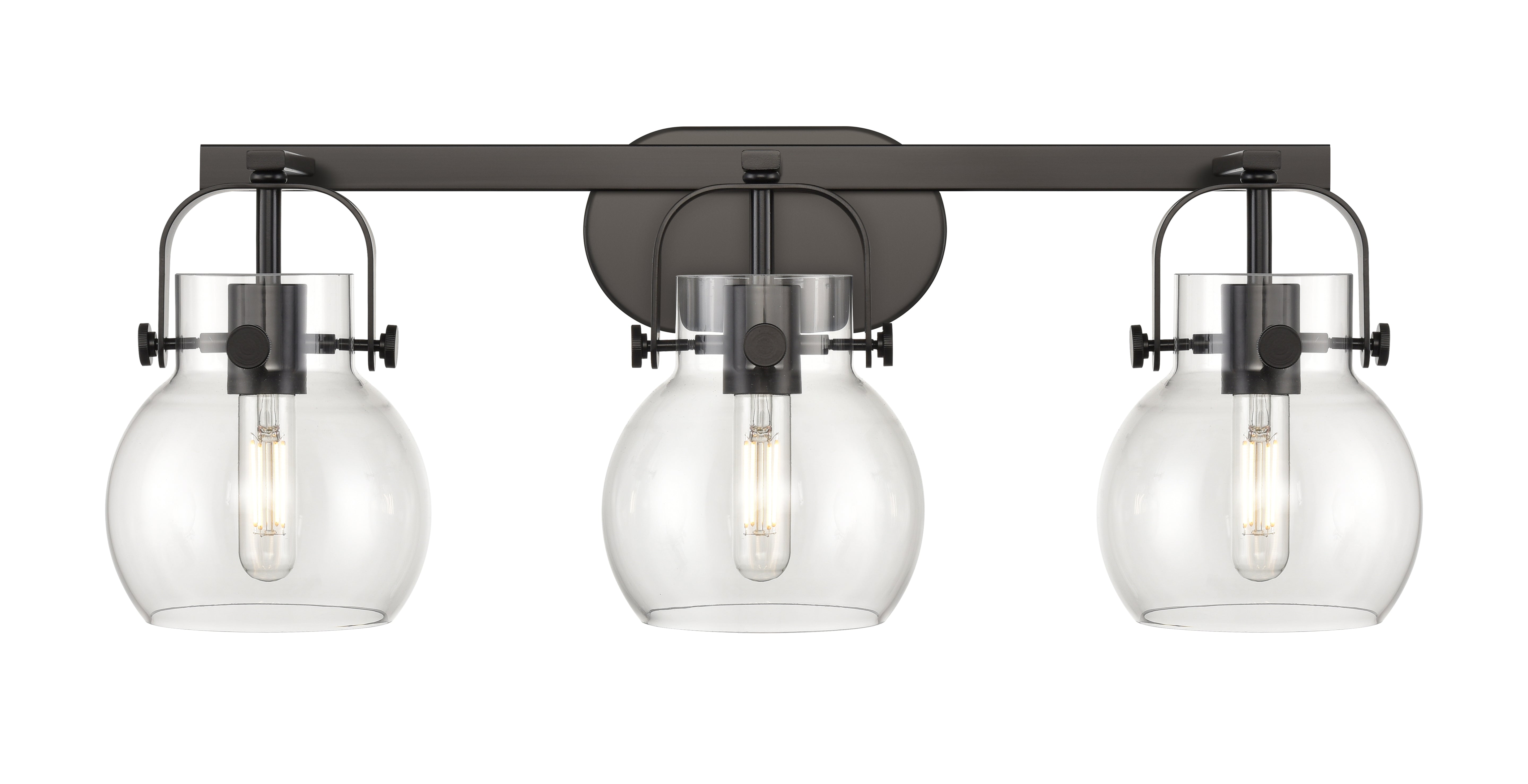 Downtown Urban Bath Vanity Light Cast Brass