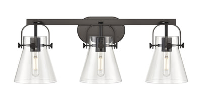Downtown Urban Bath Vanity Steel Brass Light