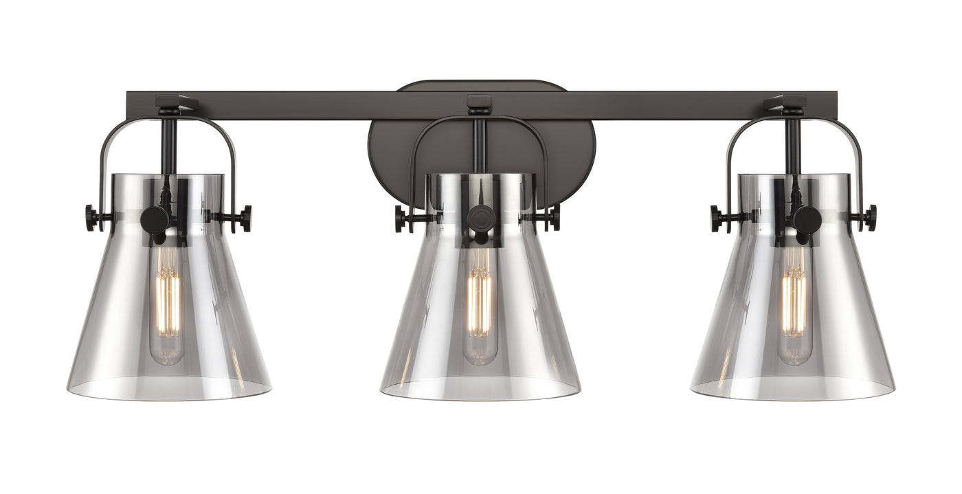 Downtown Urban Bath Vanity Steel Brass Light