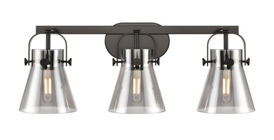 Downtown Urban Bath Vanity Steel Brass Light