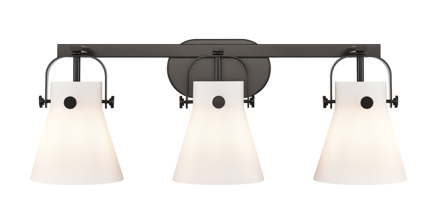 Downtown Urban Bath Vanity Steel Brass Light