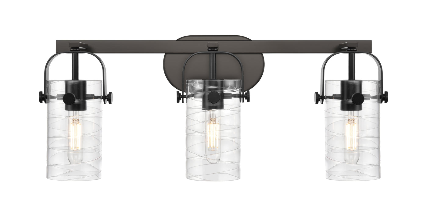 Downtown Urban Bath Vanity Glass Brass