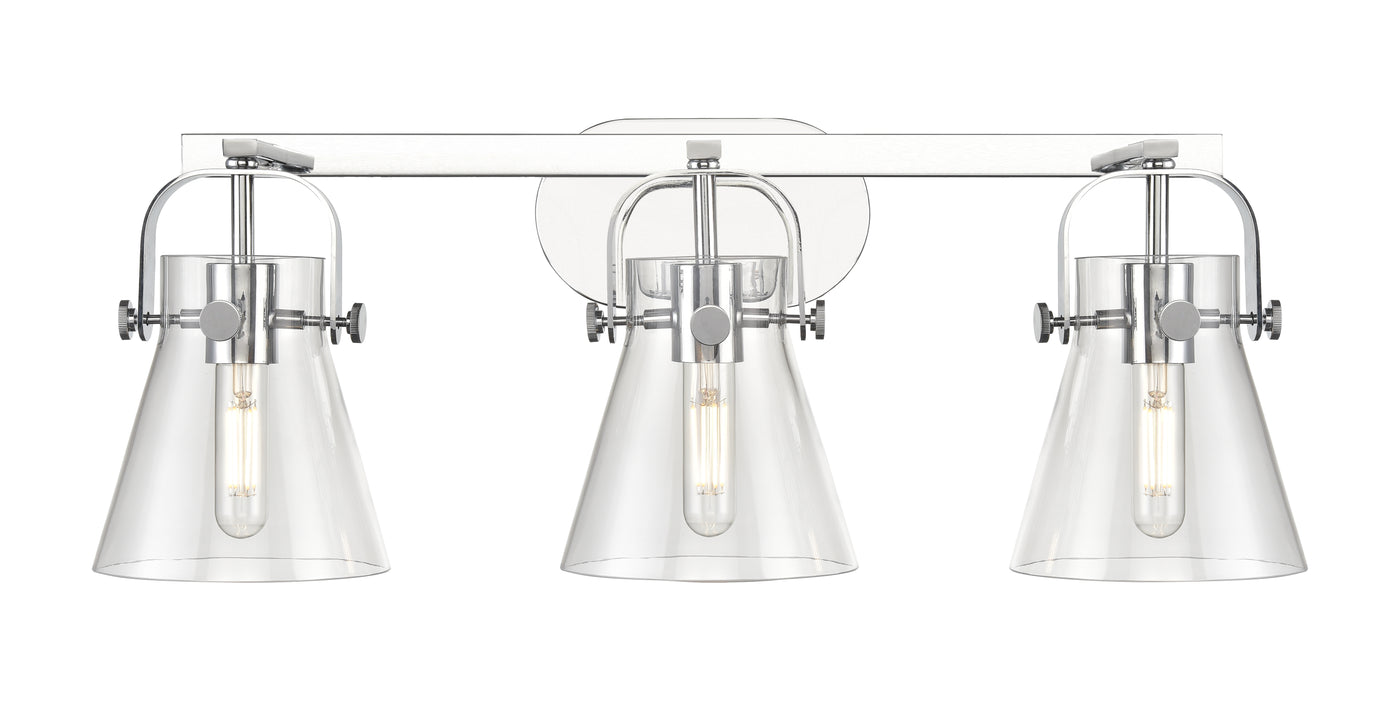 Downtown Urban Bath Vanity Steel Brass Light