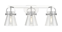 Downtown Urban Bath Vanity Steel Brass Light