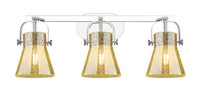Downtown Urban Bath Vanity Steel Brass Light