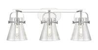Downtown Urban Bath Vanity Steel Brass Light