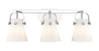 Downtown Urban Bath Vanity Steel Brass Light