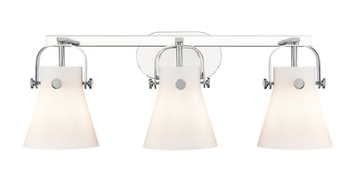 Downtown Urban Bath Vanity Steel Brass Light