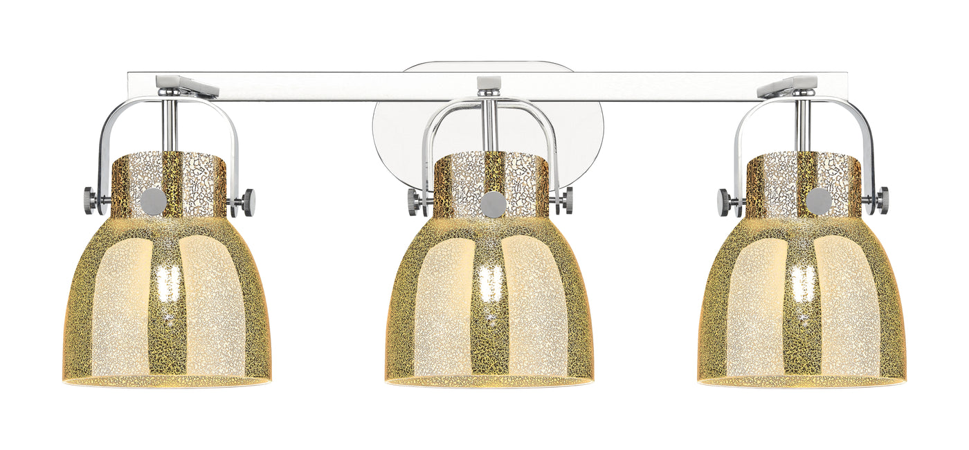 Downtown Urban Bath Vanity Light Cast Brass