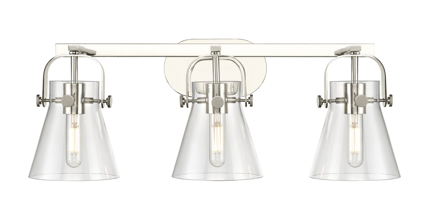 Downtown Urban Bath Vanity Steel Brass Light