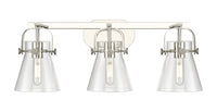 Downtown Urban Bath Vanity Steel Brass Light