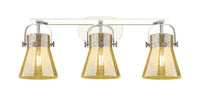 Downtown Urban Bath Vanity Steel Brass Light