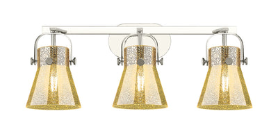 Downtown Urban Bath Vanity Steel Brass Light