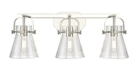 Downtown Urban Bath Vanity Steel Brass Light