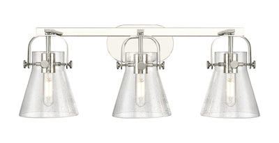 Downtown Urban Bath Vanity Steel Brass Light