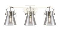 Downtown Urban Bath Vanity Steel Brass Light