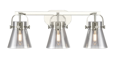 Downtown Urban Bath Vanity Steel Brass Light