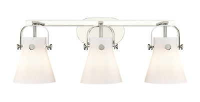 Downtown Urban Bath Vanity Steel Brass Light