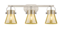 Downtown Urban Bath Vanity Steel Brass Light