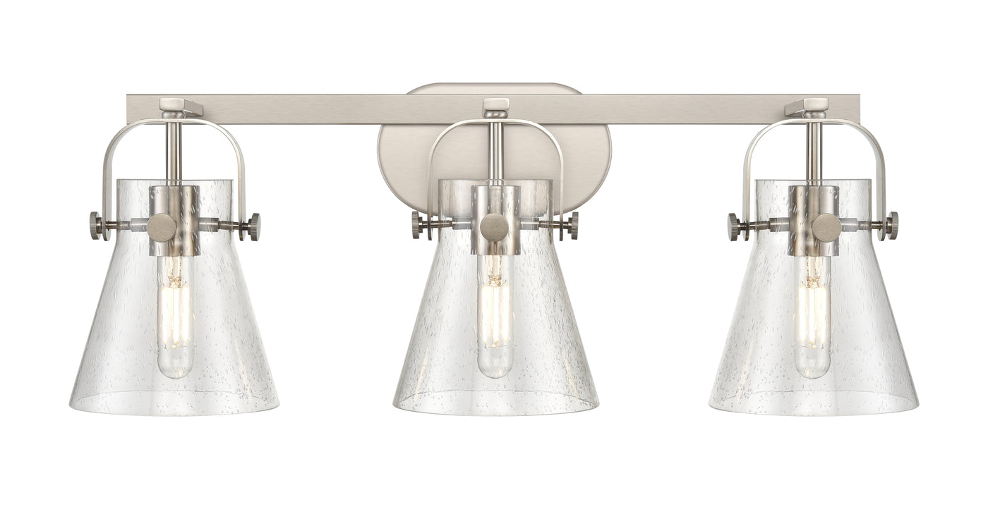 Downtown Urban Bath Vanity Steel Brass Light