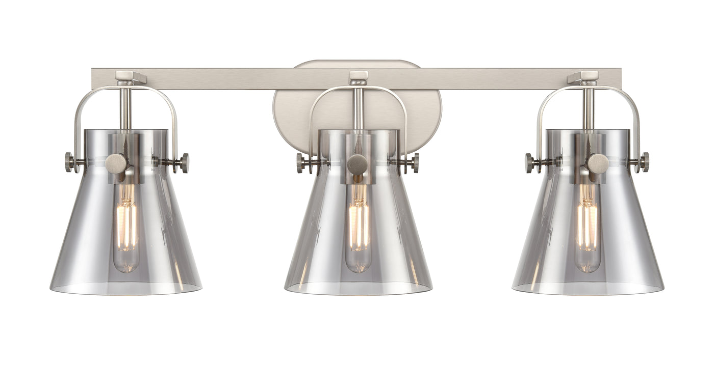 Downtown Urban Bath Vanity Steel Brass Light