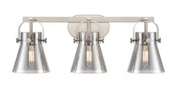 Downtown Urban Bath Vanity Steel Brass Light