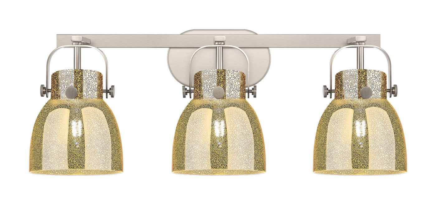 Downtown Urban Bath Vanity Light Cast Brass