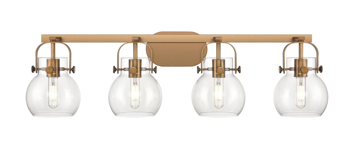 Downtown Urban Bath Vanity Light Cast Brass