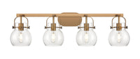 Downtown Urban Bath Vanity Light Cast Brass