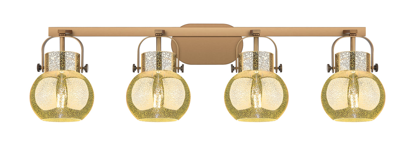 Downtown Urban Bath Vanity Light Cast Brass