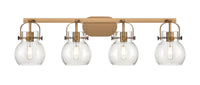 Downtown Urban Bath Vanity Light Cast Brass