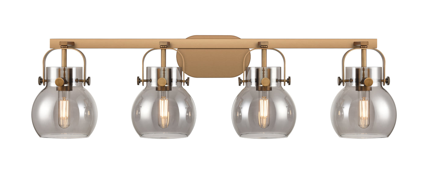 Downtown Urban Bath Vanity Light Cast Brass