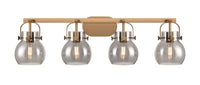 Downtown Urban Bath Vanity Light Cast Brass