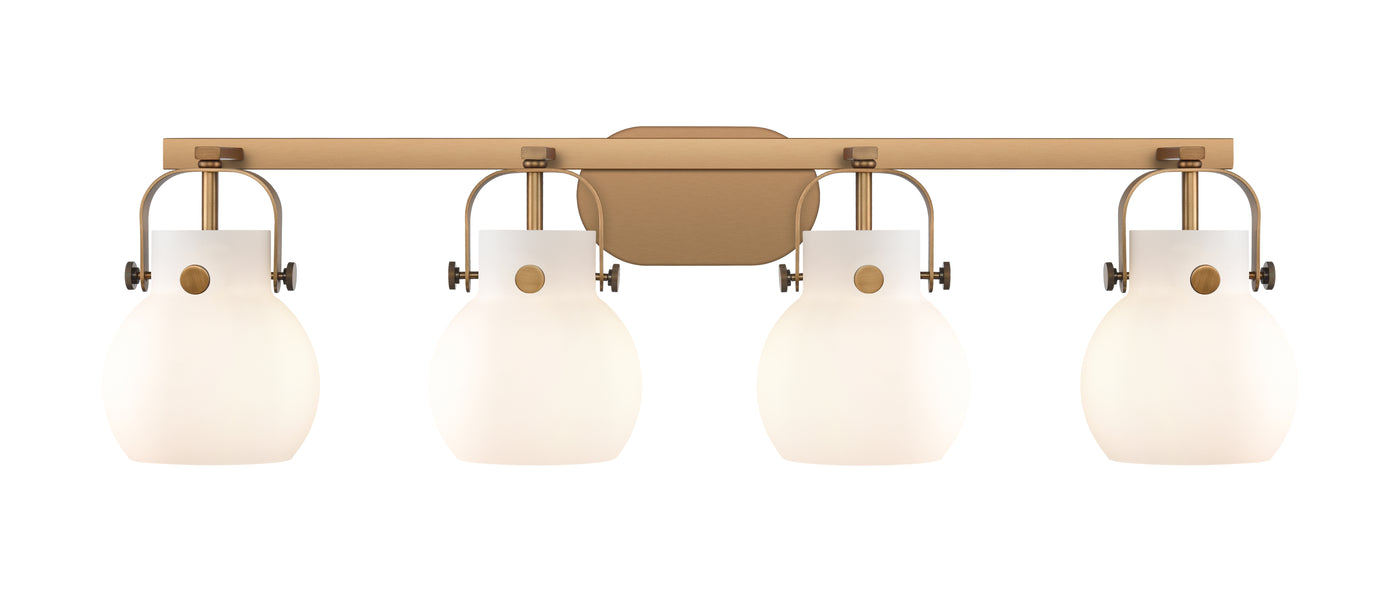Downtown Urban Bath Vanity Light Cast Brass