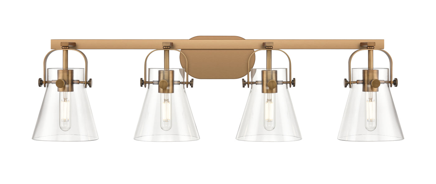 Downtown Urban Bath Vanity Light Steel Glass