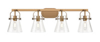 Downtown Urban Bath Vanity Light Steel Glass