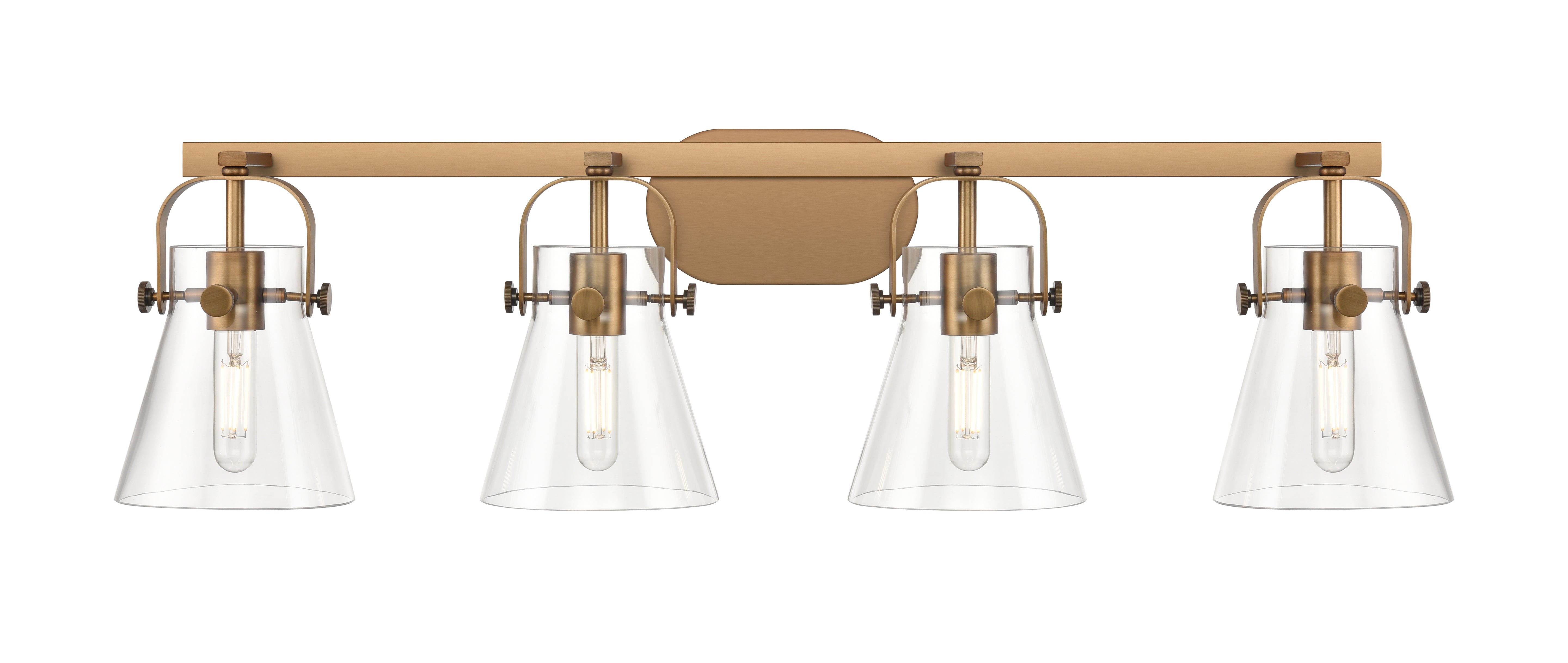 Downtown Urban Bath Vanity Light Steel Glass