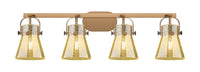 Downtown Urban Bath Vanity Light Steel Glass