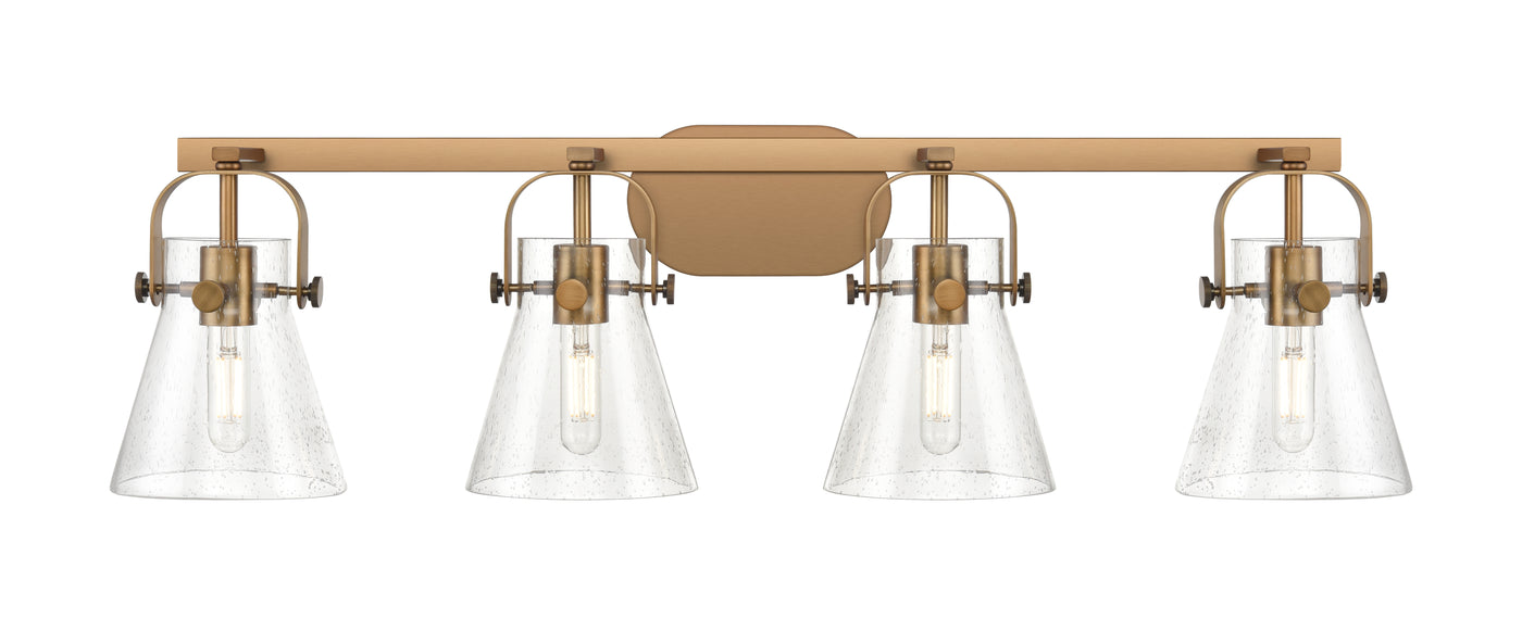 Downtown Urban Bath Vanity Light Steel Glass