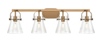 Downtown Urban Bath Vanity Light Steel Glass